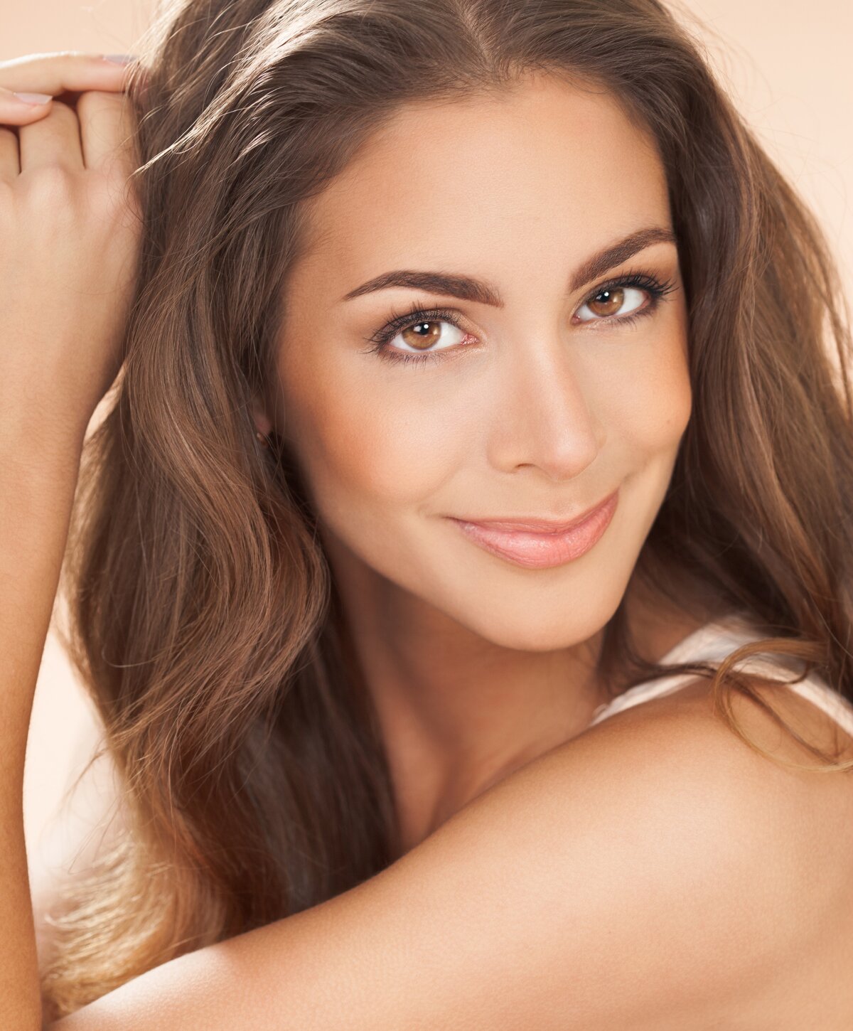 McKinney microdermabrasion model with brown hair